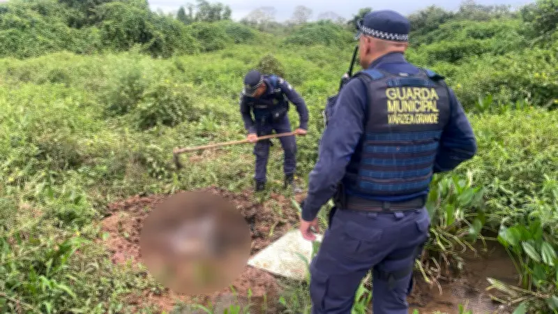 Corpo enterrado é encontrado em mata em Várzea Grande