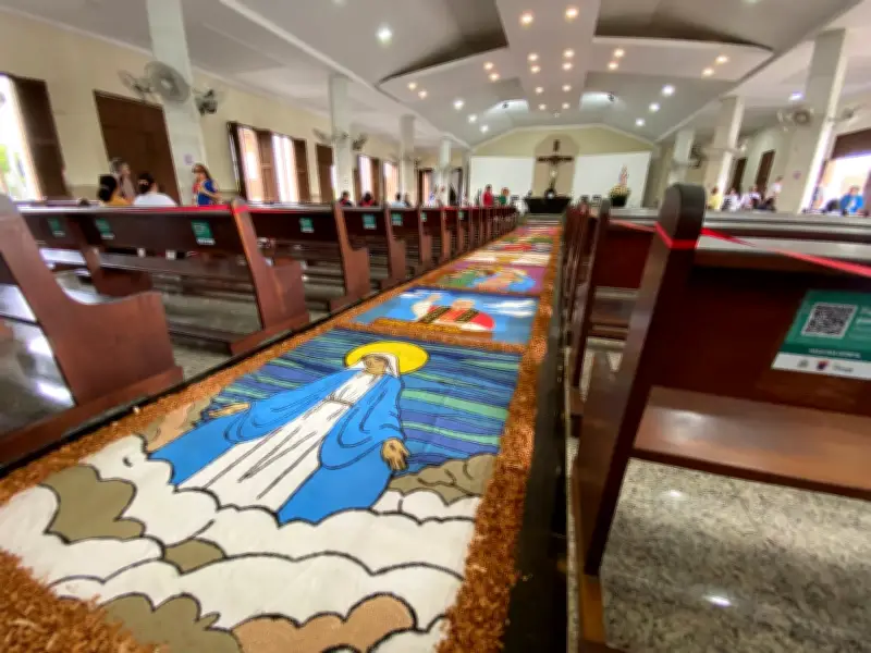 Corpus Christi no RN: programação de missas, procissões e tapetes
