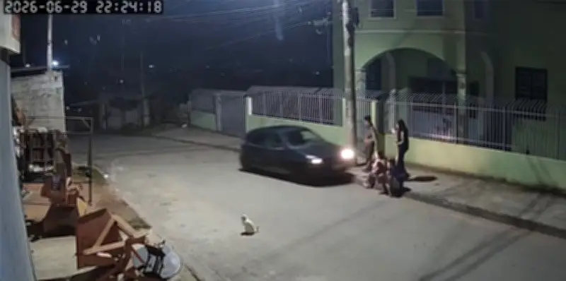 Criança de 4 anos gravemente ferida em atropelamento em Biritiba Mirim