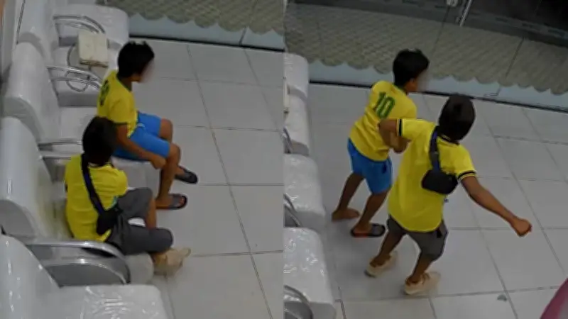 Crianças que vendiam trufas entram em lavanderia para ver jogo do Brasil e emocionam