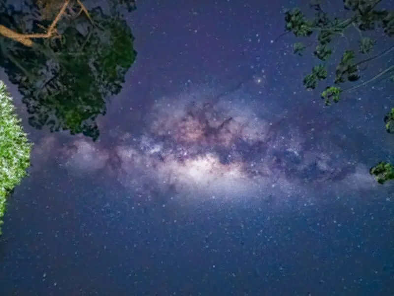 Céu absurdamente estrelado é registrado em parque no Rio
