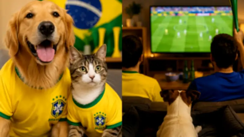 Cuidados com cães e gatos durante a Copa do Mundo
