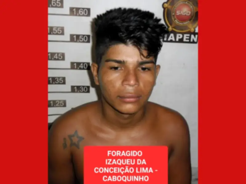 Detento foge novamente de presídio no Acre após três meses