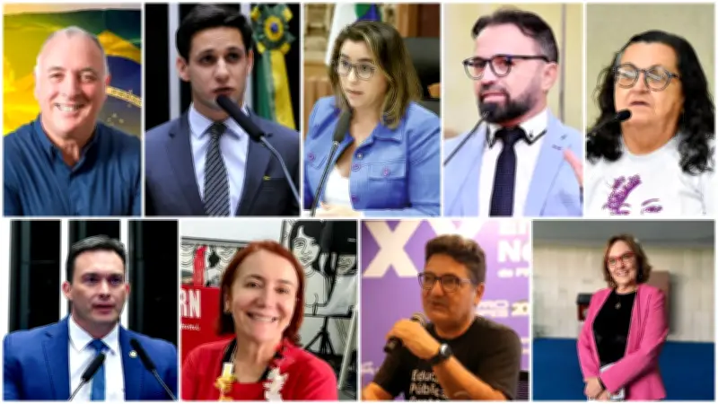 Disputa ao Senado no RN em 2026: nove pré-candidatos já anunciados