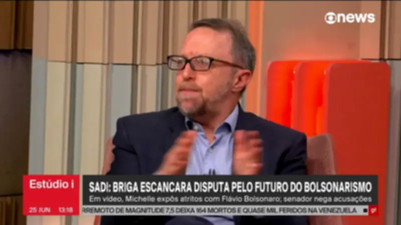 Disputa entre Michelle e Flávio Bolsonaro racha o bolsonarismo, diz analista