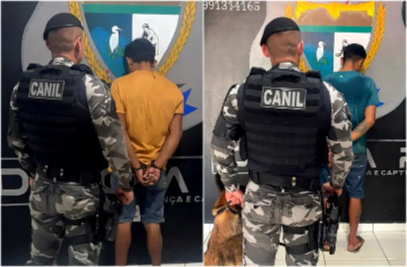 Dois detentos recapturados em Boa Vista após descumprirem medidas judiciais