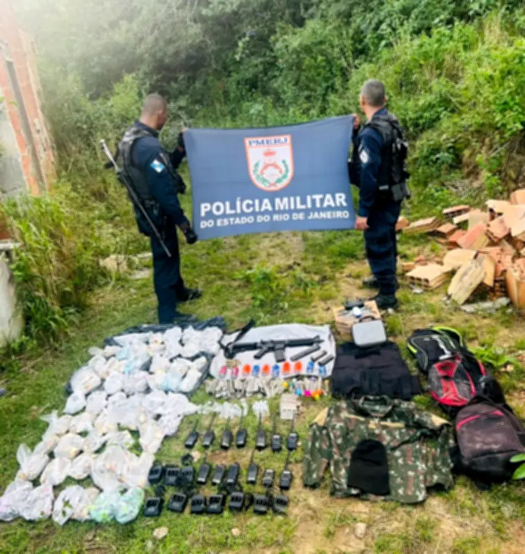 Drone do tráfico usado para monitorar PM é apreendido em São Pedro