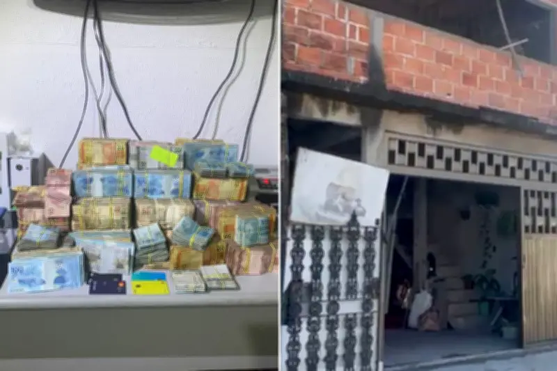 Dupla é presa com R$ 500 mil em espécie em São Vicente