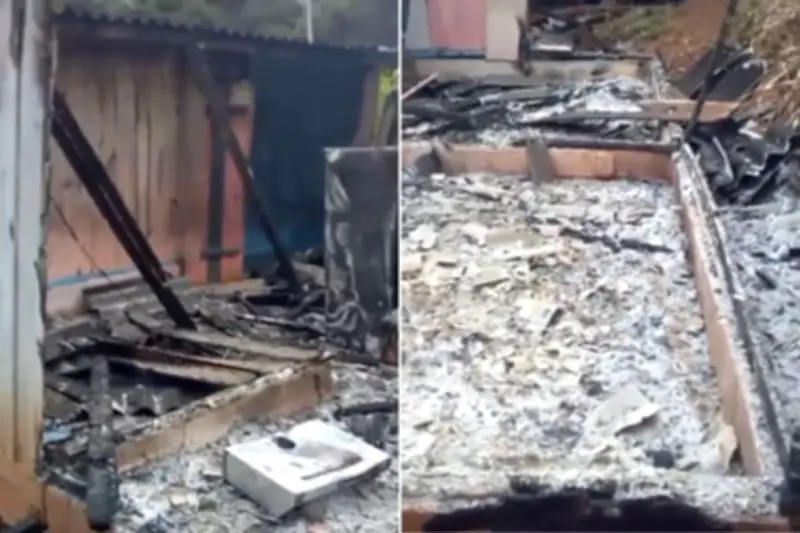 Dupla presa por incendiar casa e ameaçar vítima em Iporanga, SP