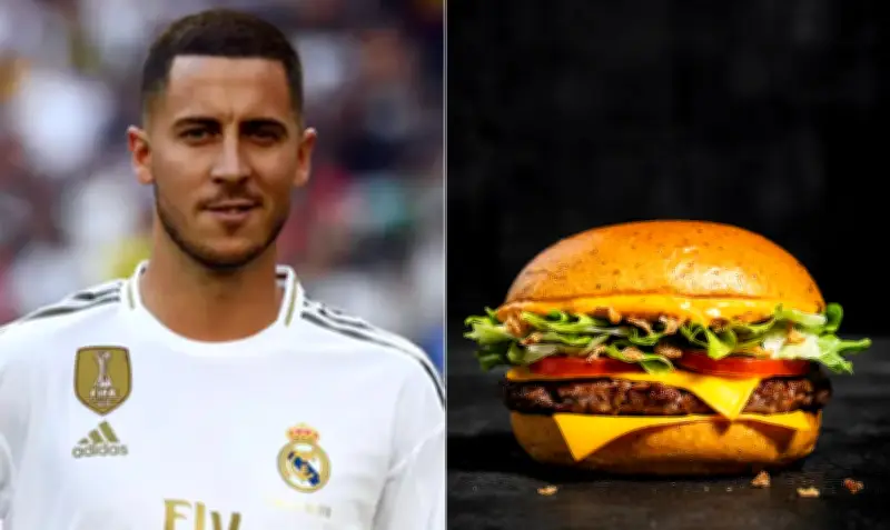 Eden Hazard lança linha de hambúrgueres na Bélgica 15 anos após 'burger-gate'