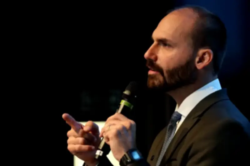Eduardo Bolsonaro critica condenação do STF e alega motivação eleitoral