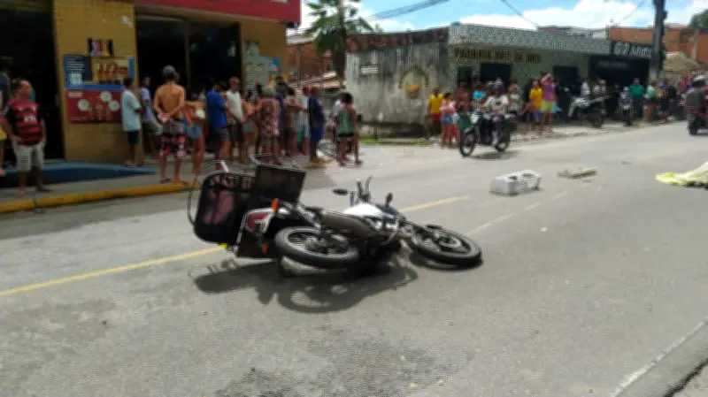 Entregador de gás morre em acidente de trânsito em João Pessoa