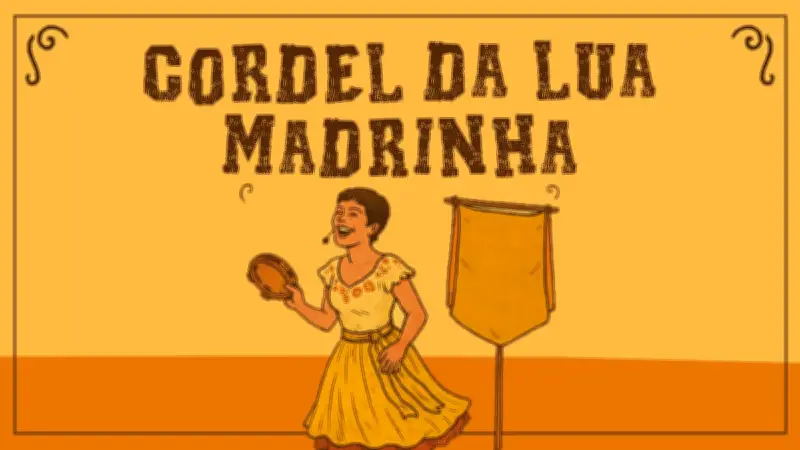Espetáculo gratuito 'Cordel da Lua Madrinha' estreia no RJ