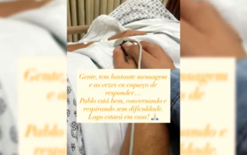 Esposa de sobrevivente de queda de avião em Marília atualiza estado de saúde