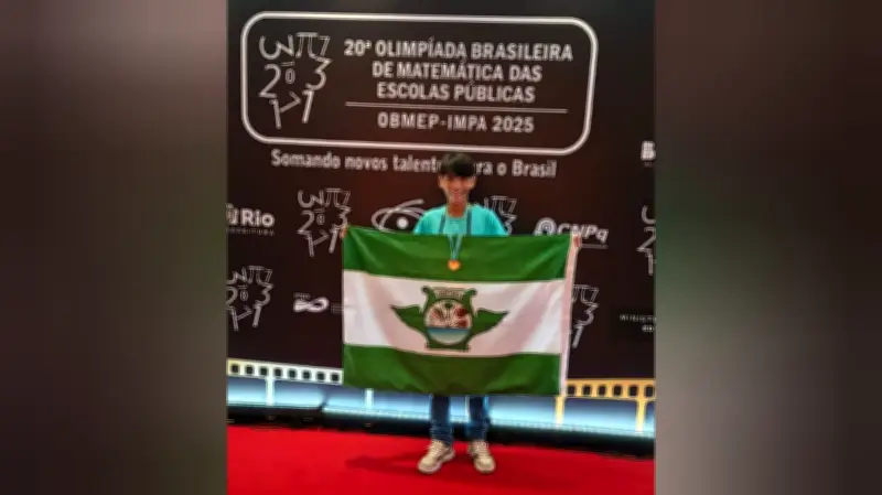 Estudante de Terra Santa conquista ouro na OBMEP 2024