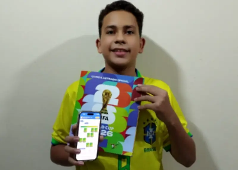 Estudantes do CE criam app para troca de figurinhas da Copa