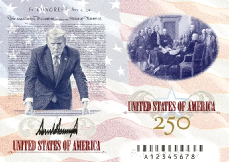 EUA emitirão passaportes comemorativos com rosto de Trump para 250 anos