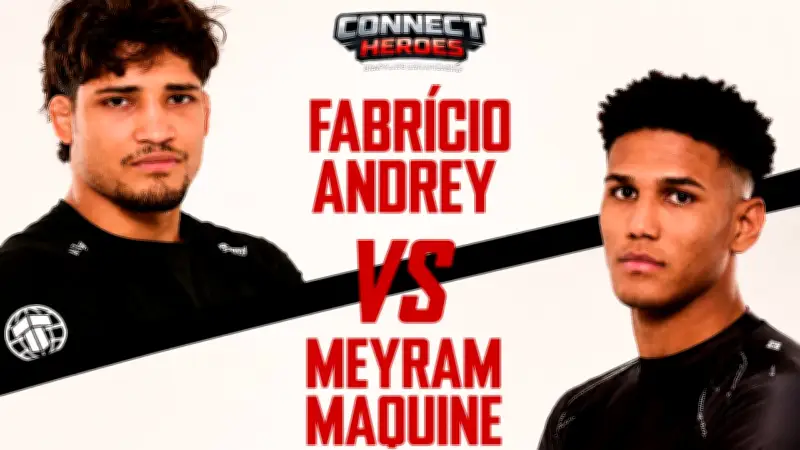 Fabrício Andrey vs Meyram Maquiné no Connect Heroes no Rio de Janeiro