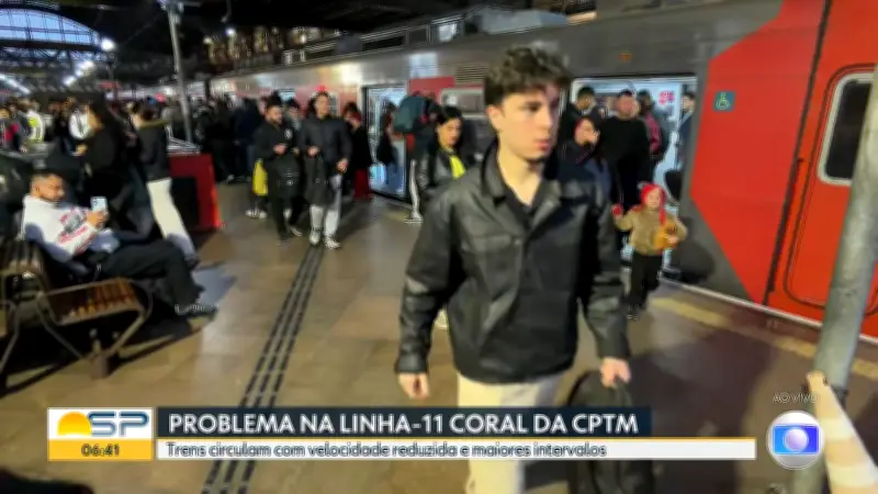Falha de sinalização altera circulação da Linha 11-Coral da CPTM