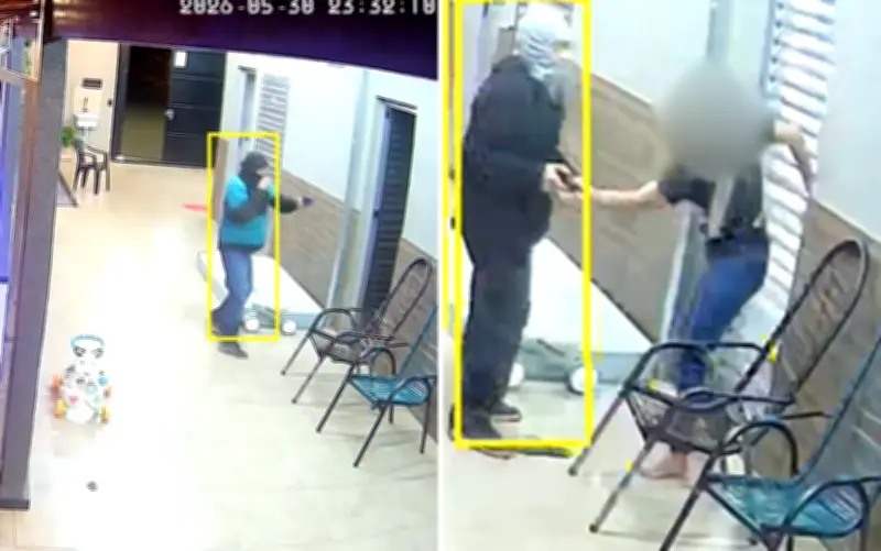 Família é ameaçada por ladrões em área de lazer em Ribeirão Preto