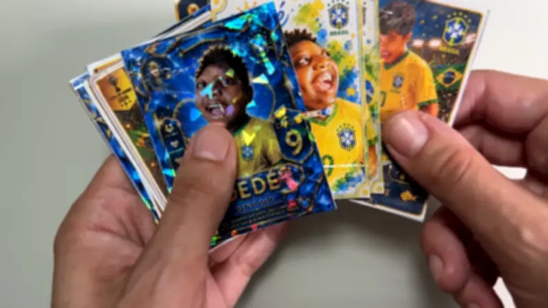 Família cria álbum da Copa para registrar história de filhos com deficiência