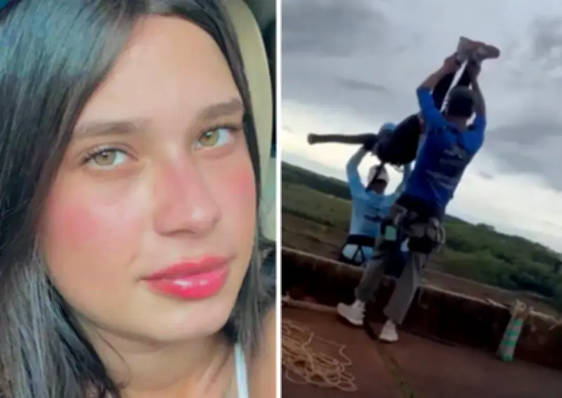 Família de jovem morta em rope jump divulga carta e pede justiça