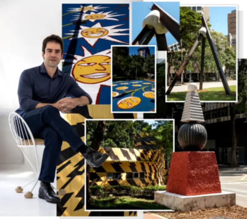 Faria Lima ganha 4 obras de arte em ação da ABERTO RUA