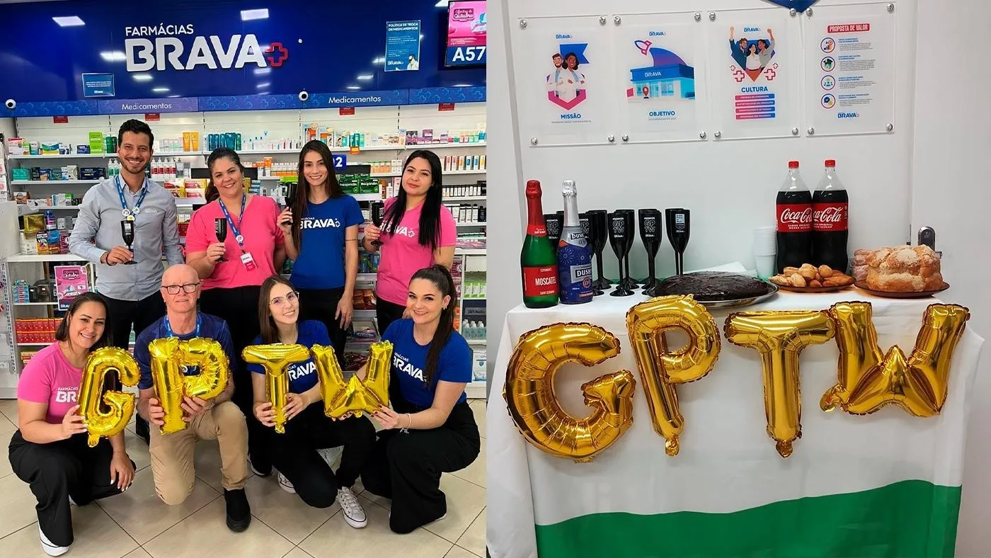 Farmácias Brava conquista selo GPTW pela terceira vez consecutiva