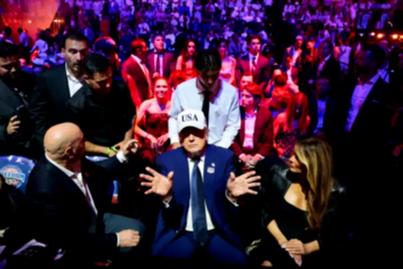 FBI frustra ataque a faca em evento UFC na Casa Branca com Trump