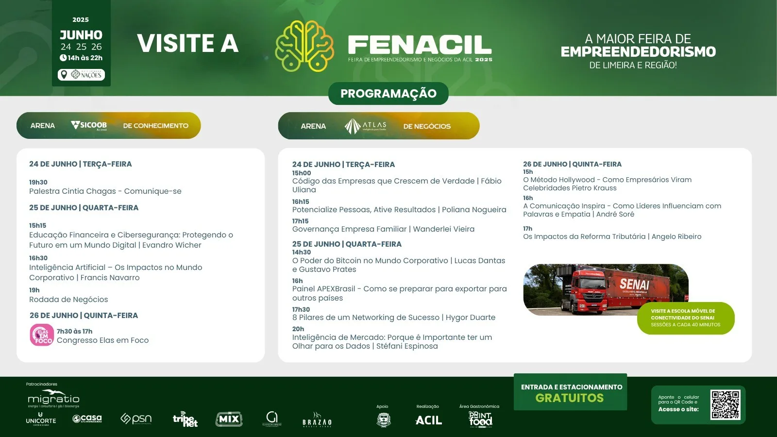 FENACIL 2025: Feira de Empreendedorismo e Negócios da ACIL chega à 4ª edição em Limeira