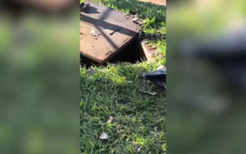 Feto é achado em caixa de gordura em Aparecida de Goiânia