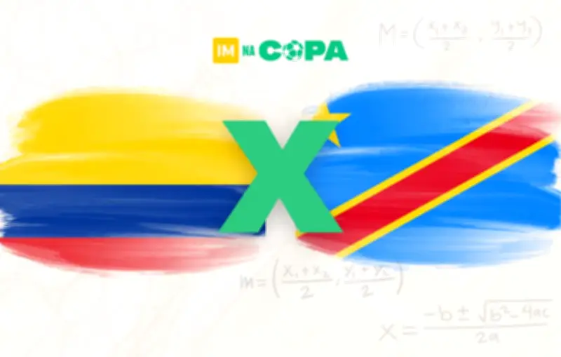 FGV projeta Colômbia favorita contra Congo na Copa 2026