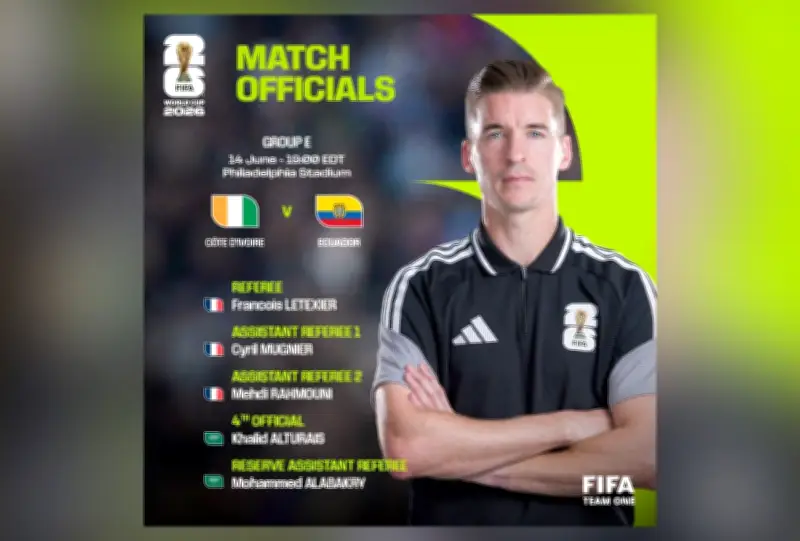 Fifa troca árbitro Michael Oliver por lesão em jogo do Grupo E