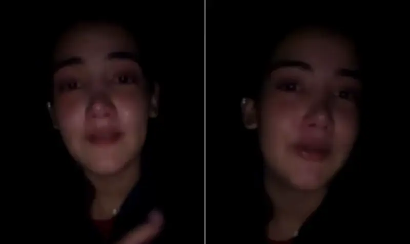 Filha de Regis Danese chora ao falar de incêndio que destruiu casa