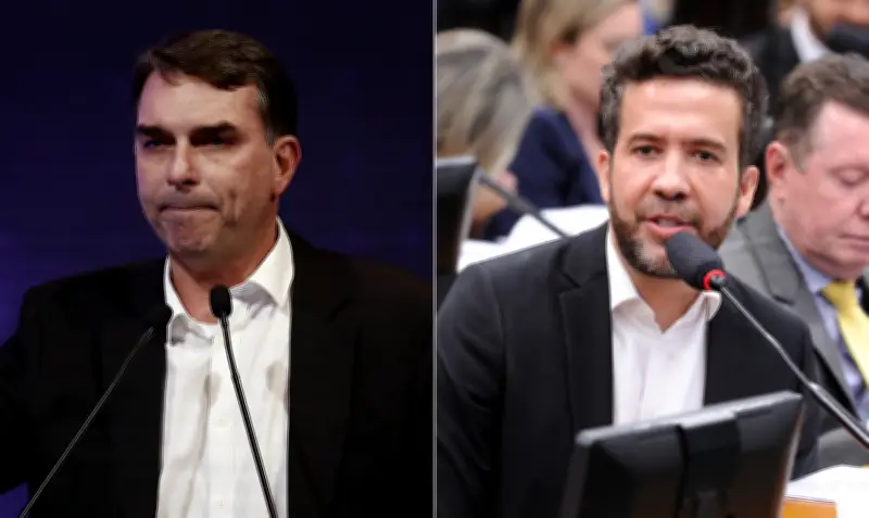 Flávio Bolsonaro acusa Janones de injúria e recorre ao STF