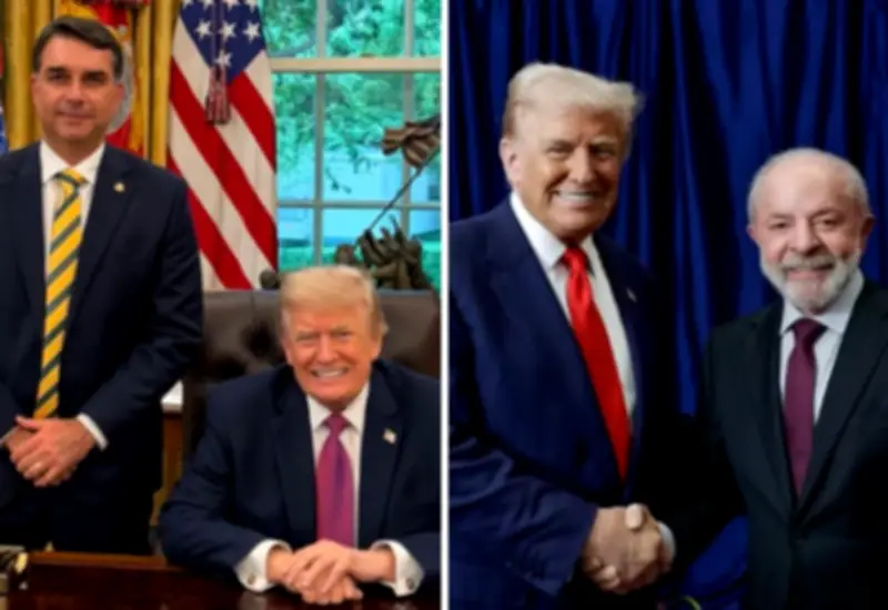 Flávio Bolsonaro pediu a Trump que não taxasse empresas brasileiras