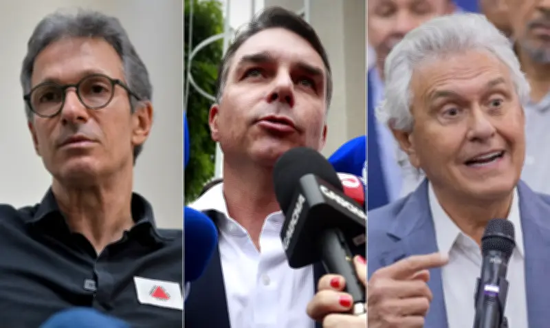 Flávio e Zema sem vice; Caiado oficializa Kassab na chapa