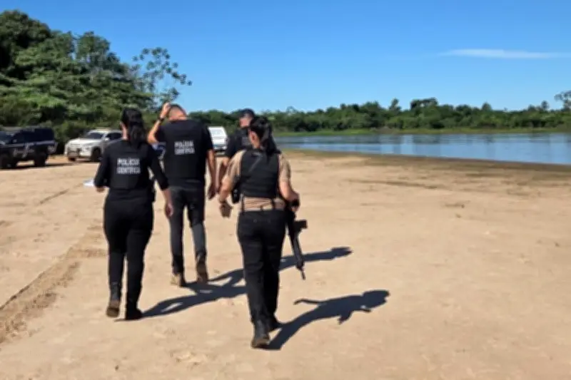 Foragido da Justiça é encontrado morto em rio em Coxim