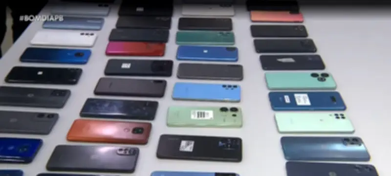 Furtos de celulares caem 55,7% no São João da Paraíba