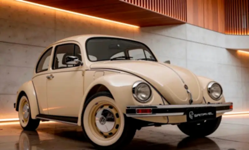 Fusca Última Edición de R$ 1 milhão chama atenção em encontro de autos antigos