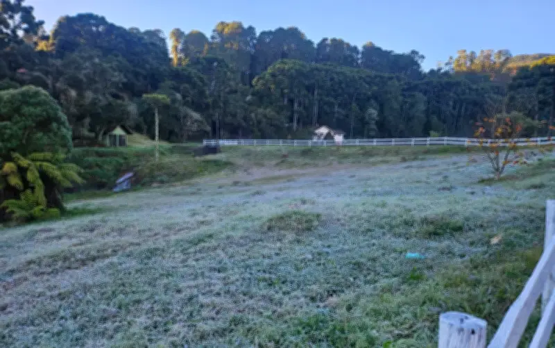 Geada em Monte Verde e previsão de nova frente fria em Minas