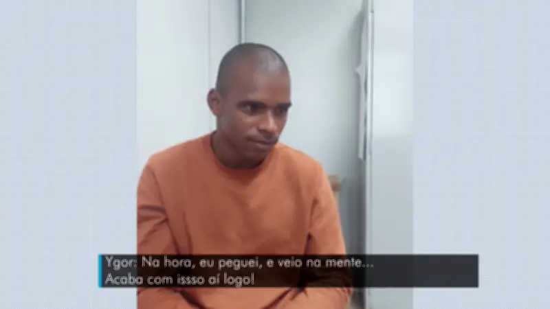 Genro que confessou matar sogra descreve crime em vídeo