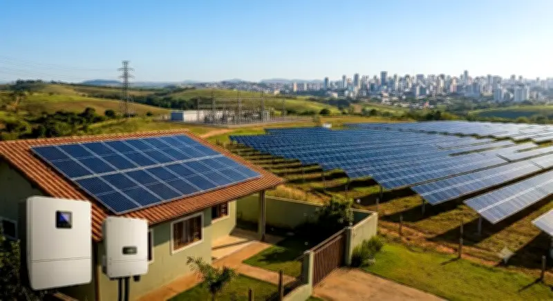 Geração solar atinge 55 GW e se torna 2ª maior fonte do Brasil