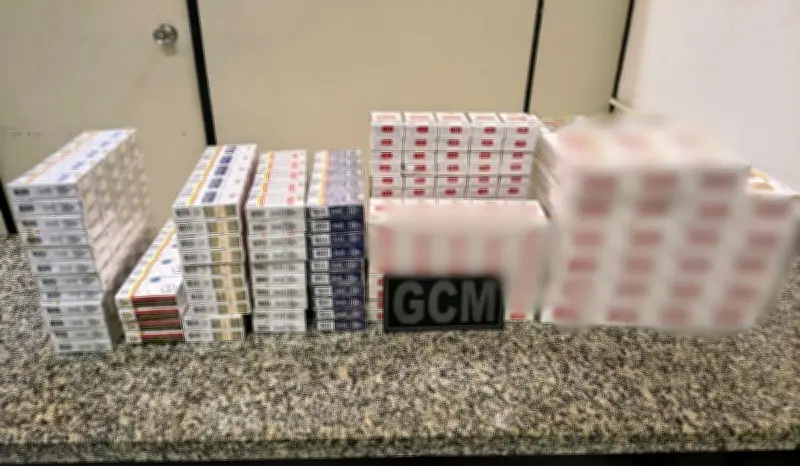 GM apreende 810 maços de cigarros contrabandeados em Piracicaba