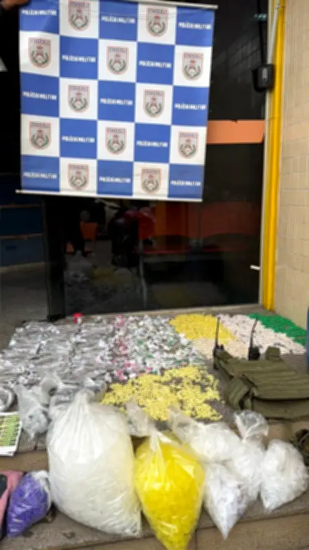 Grande quantidade de drogas é apreendida em Barra Mansa, RJ