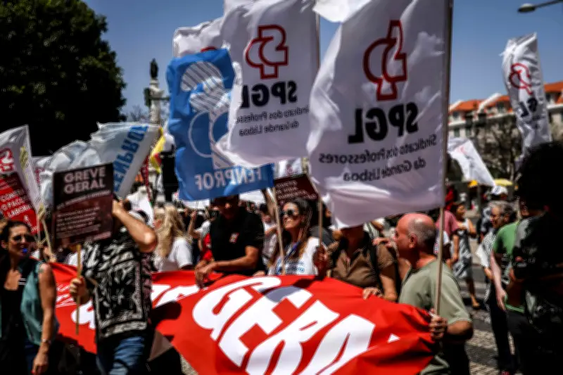 Greve geral em Portugal cancela voos e afeta turismo e serviços