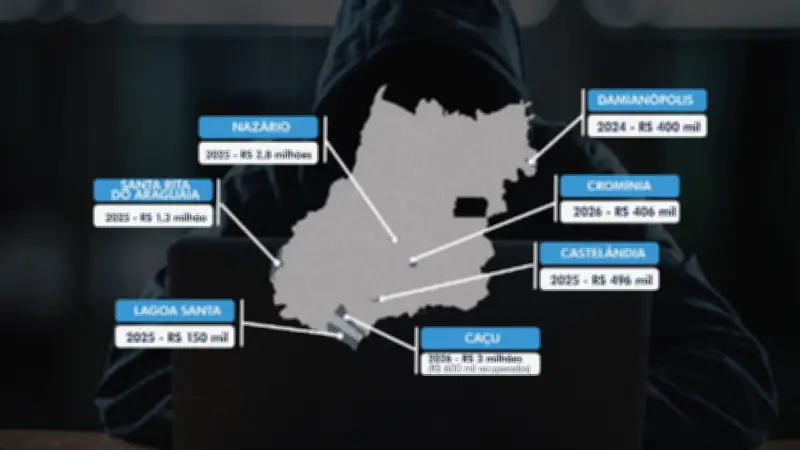 Hackers invadem contas de 7 prefeituras goianas e causam prejuízo de R$ 8 mi