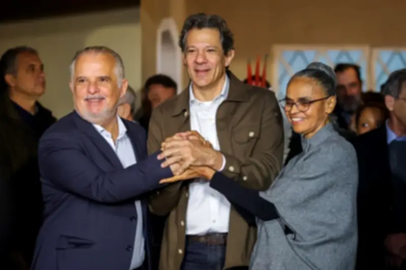 Haddad anuncia França como vice e despreocupa-se com 2º turno em SP