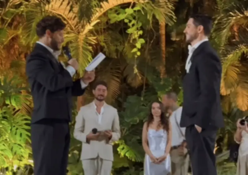 Heron Leal revela em casamento com Igor Cosso: 'Nunca sonhei em casar'