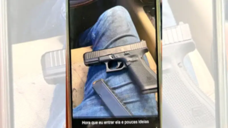 Homem ameaça ex-namorada e envia fotos de armas à polícia em SP